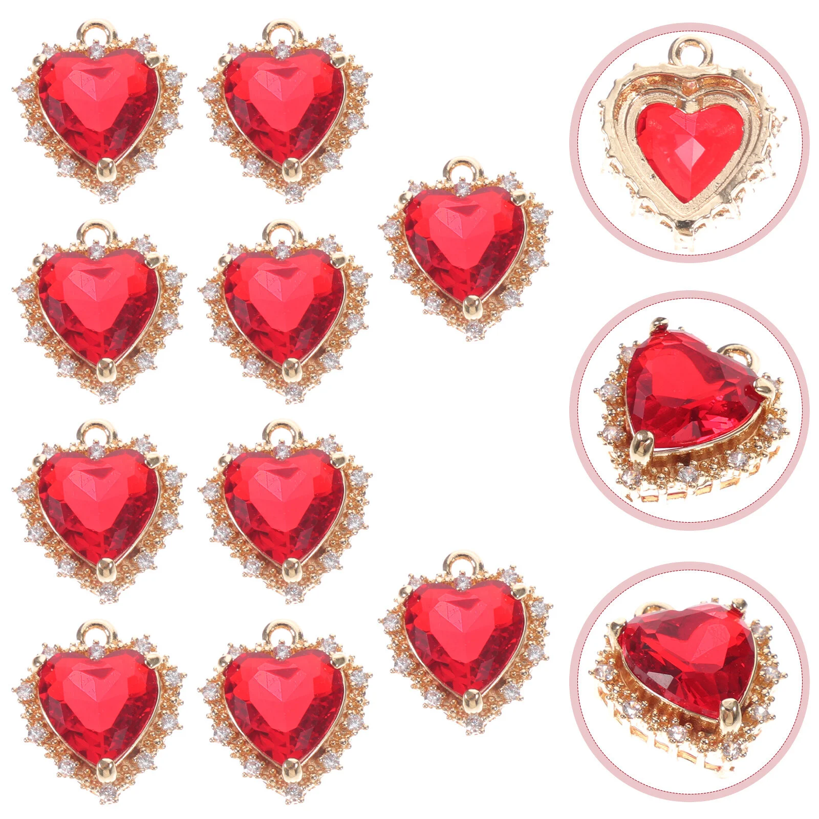 Handmade Ornaments Copper Charms Earrings Accessories Decors Crafts Adorable Jewelry