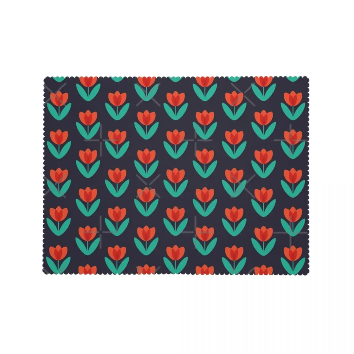 Красный тюльпан в получи от сюзани Лондона скатерть для стола домашний бистро на