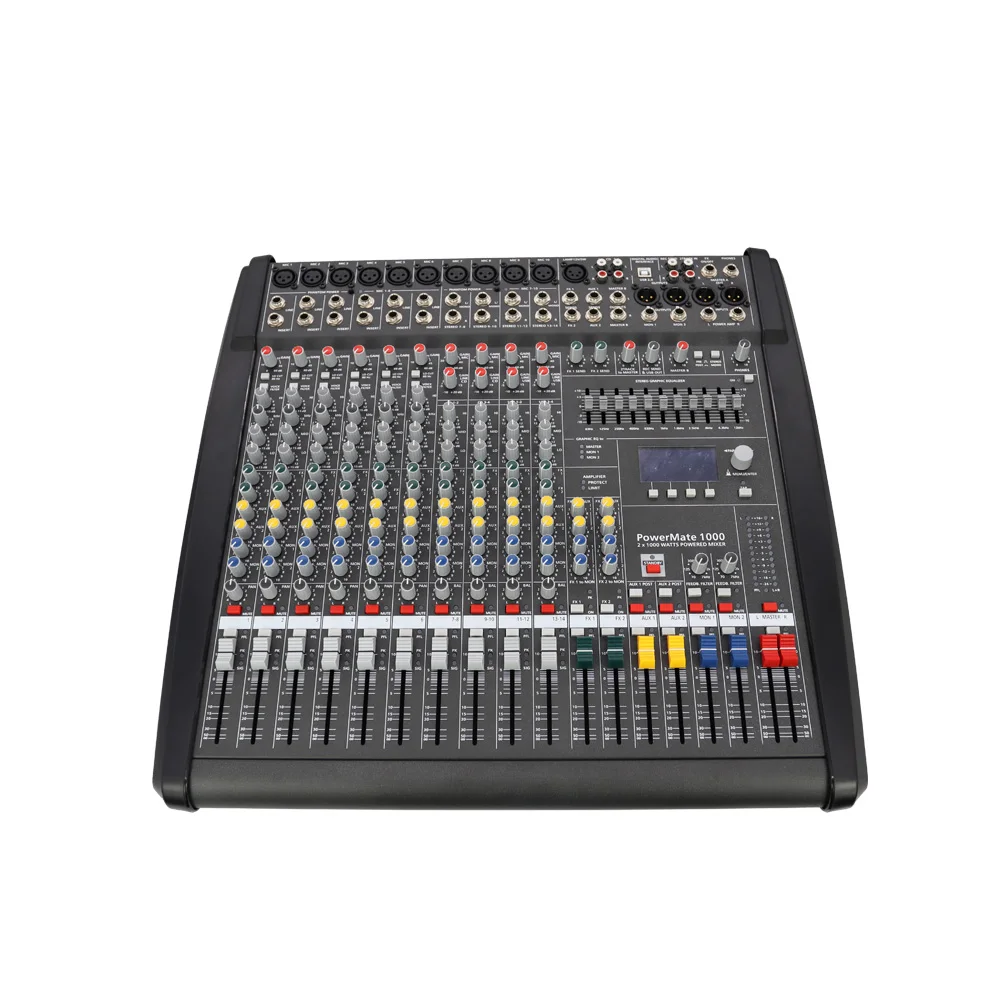Фото Цифровой аудиомикшер Powermate 1000-3 Double DSP Effector Stage Controller №2
