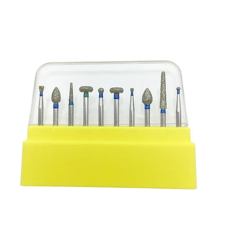 Стоматологические алмазные боры сверла высокоскоростной набор инструментов для