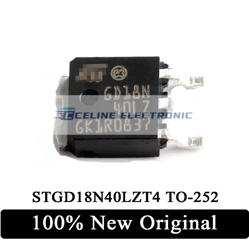 

5-50PCS STGD18N40LZT4 GD18N40LZ STGD18N40 TO-252 New original ic chip transit stor In stock