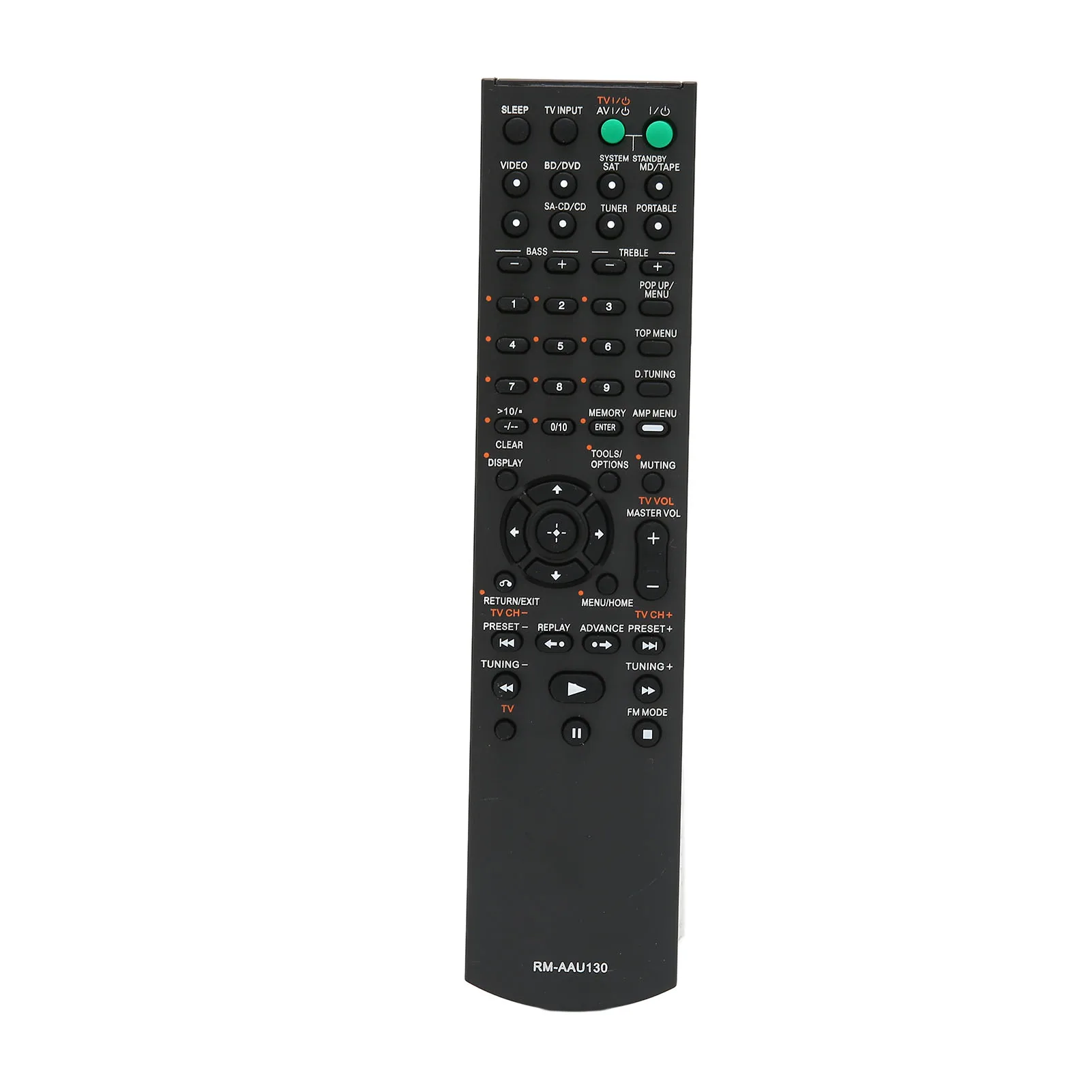 

RM‑AAU130 Universal Replacement Remote Control Applicable for Sony STR‑KM7 STR‑DH800 STR‑K1600 DVD A/V Receiver