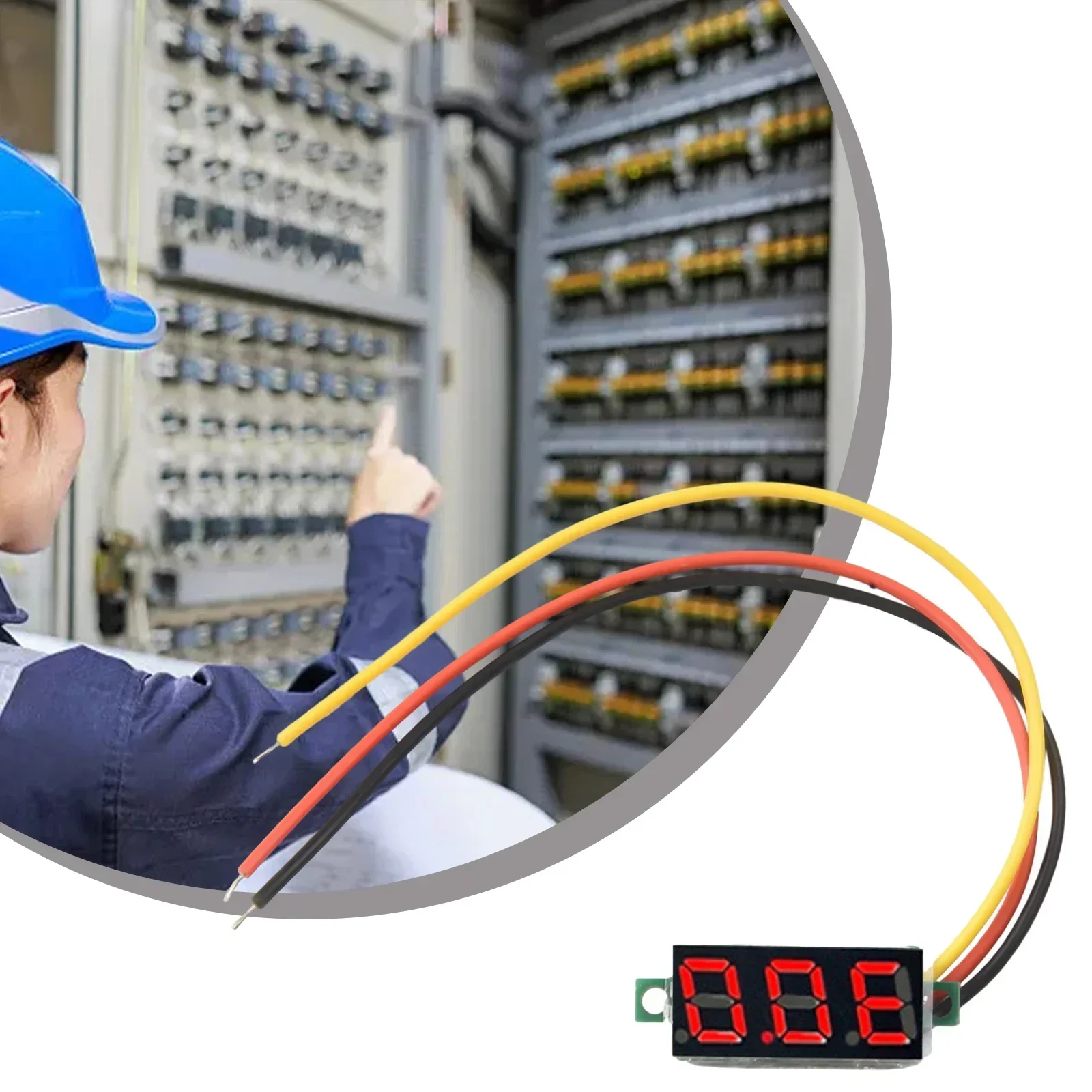 Настольное напряжение Настольный вольтметр Цифровой дисплей 100 В Детекторы