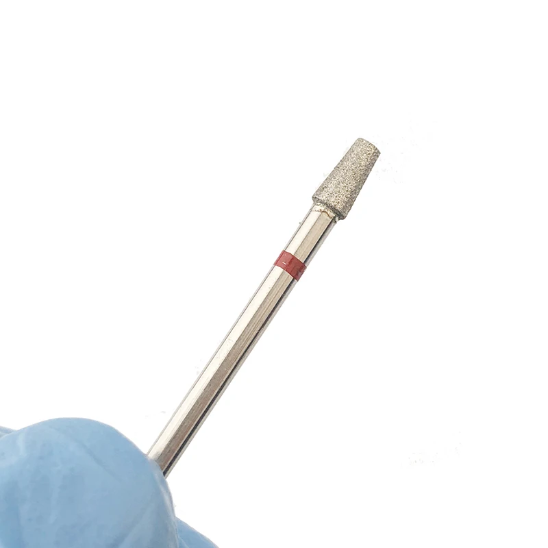 1 Шт. Короткое Алмазное Сверло Для Ногтей С Формой Зонтика Уход За Кутикулой