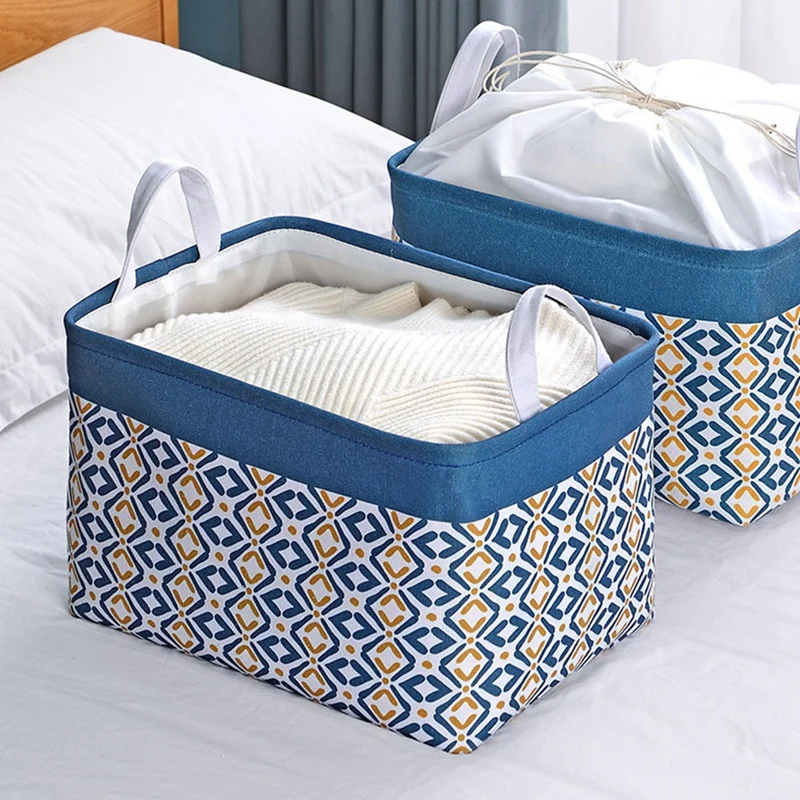 

Hot YO-Clothing Organizers Storage Bags Foldable Clothes Basket Storage Waterproof Dustproof Clothing Sorting Bag