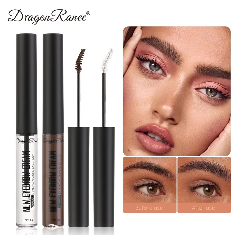 

3D Eyebrow shaping gel makeup cosmetic waterproof setting liquid raincoat colorless eyebrow dyeing cream AM228