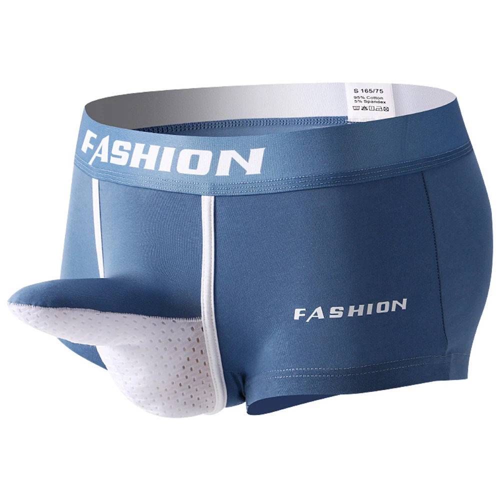 

Men Boxers Panties U Pouch Boxer Underwear Breathable Trunks Elephant Nose Underpants Calzoncillos Hombre Arrow Panties