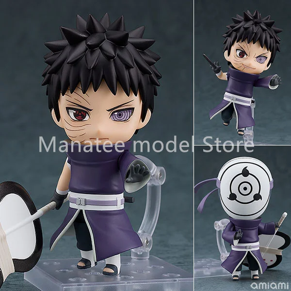 Фигурка Nendoroid NARUTO Shippuden Obito Uchiha ПВХ экшн-фигурка из аниме Хорошая Улыбка