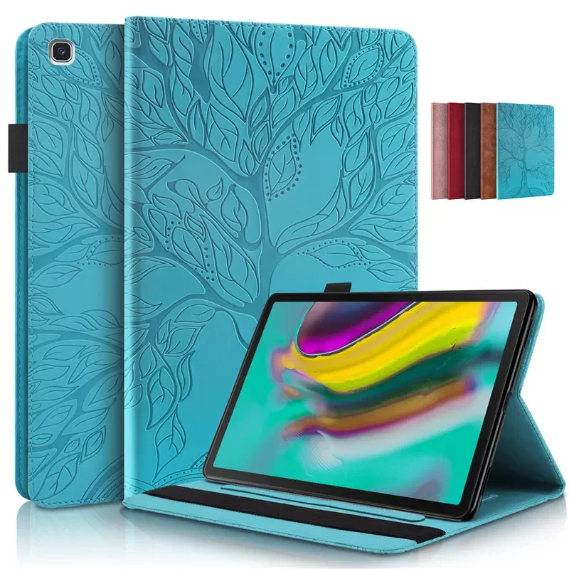 

Galaxy Tab S5e S5 e Case 10 5 inch Cute 3D Flower Embossed PU Leather Case for Galaxy Tab S5e SM-T725 Tablet Cover