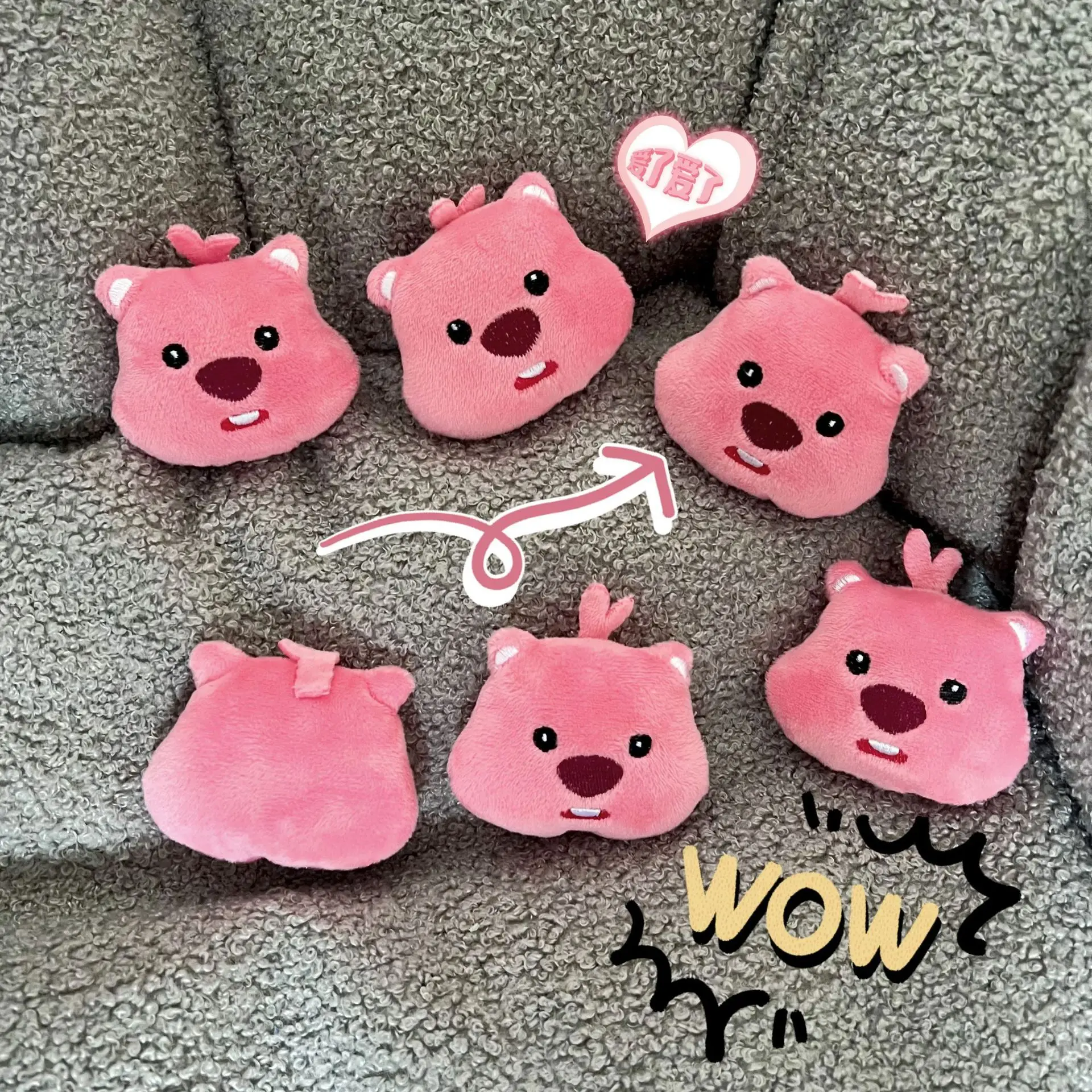 10 шт./лот 7 5*7 5 см DIY милые маленькие куклы Бобр мягкие нашивки аппликации для