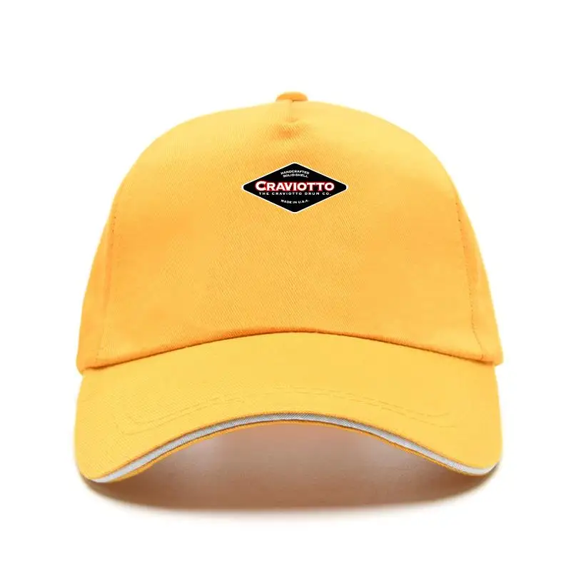 

New cap hat Craviotto Dru Percuion ogo en Back White Baseball Cap