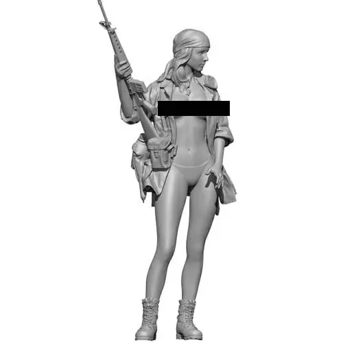 

1/16 фигурка модели из смолы GK, несобранный и Неокрашенный комплект