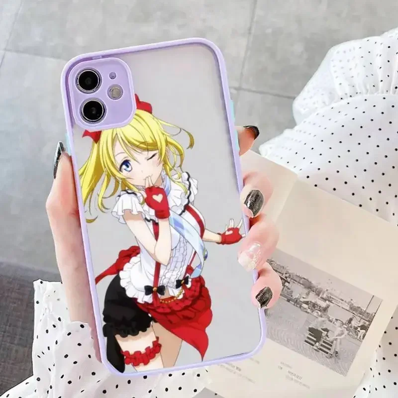 Прозрачный матовый чехол для iphone 14 11 12 13 plus mini pro max