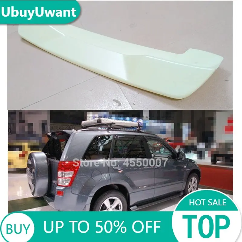 

Спойлер UBUYUWANT для SUZUKI Grand VITARA 2009-2013, высококачественный спойлер из АБС-пластика для заднего крыша автомобиля, грунтовый цвет, задний спойлер ...