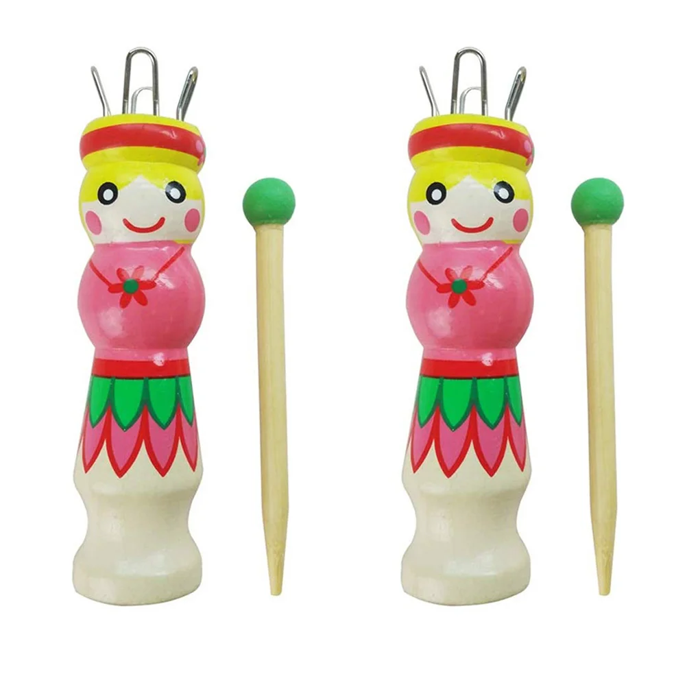 2 комплекта дерева инструменты для самостоятельного вязания пробковые поставки