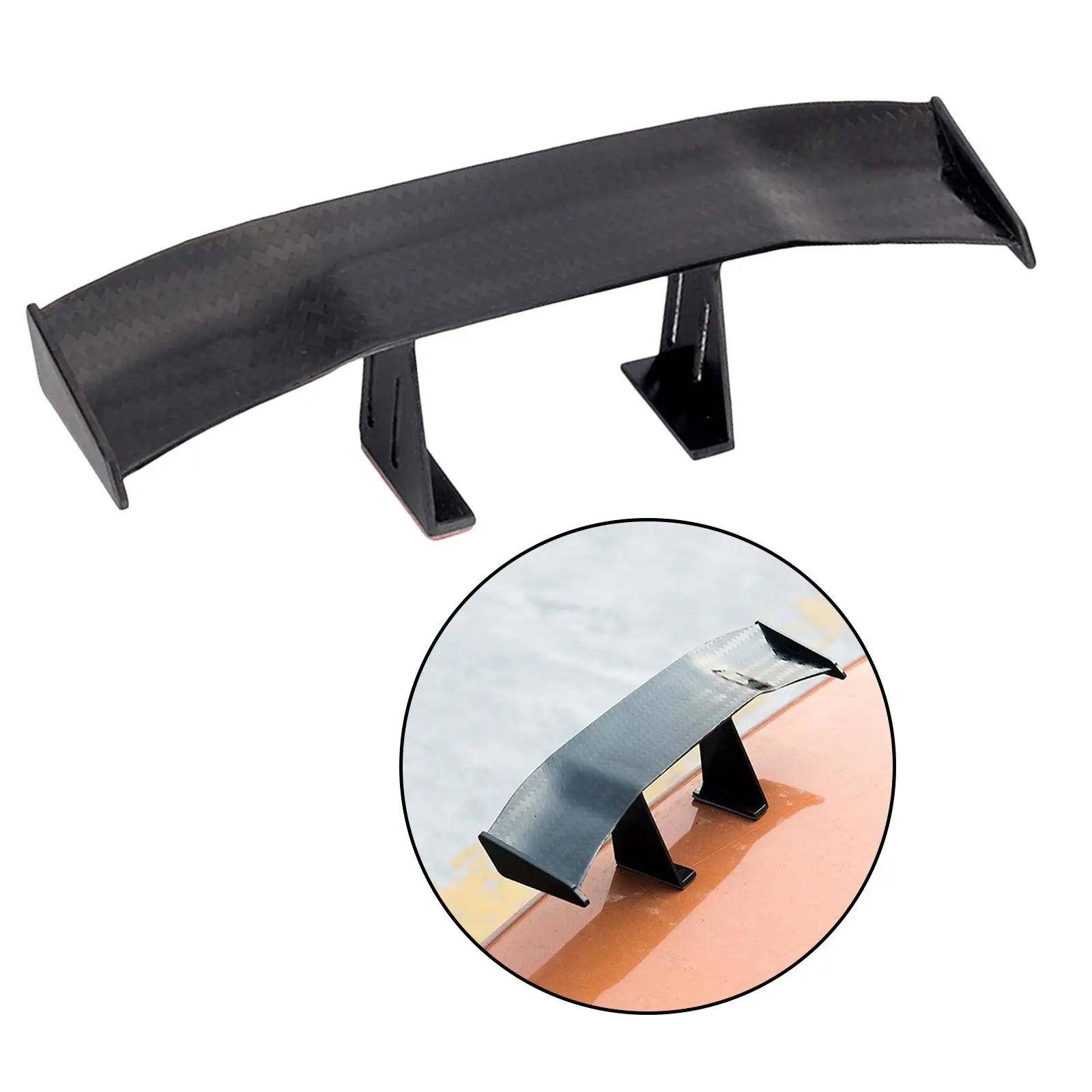 

3 Automobile Mini Spoiler Wing 6.7inch Easy Installation Accessories