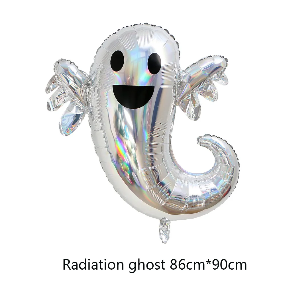 Halloween Pumpkin Ghost Balloons Halloween Decorations Spider Foil Balloons Inflatable Toys Bat Globos Halloween Party Supplies images - 6