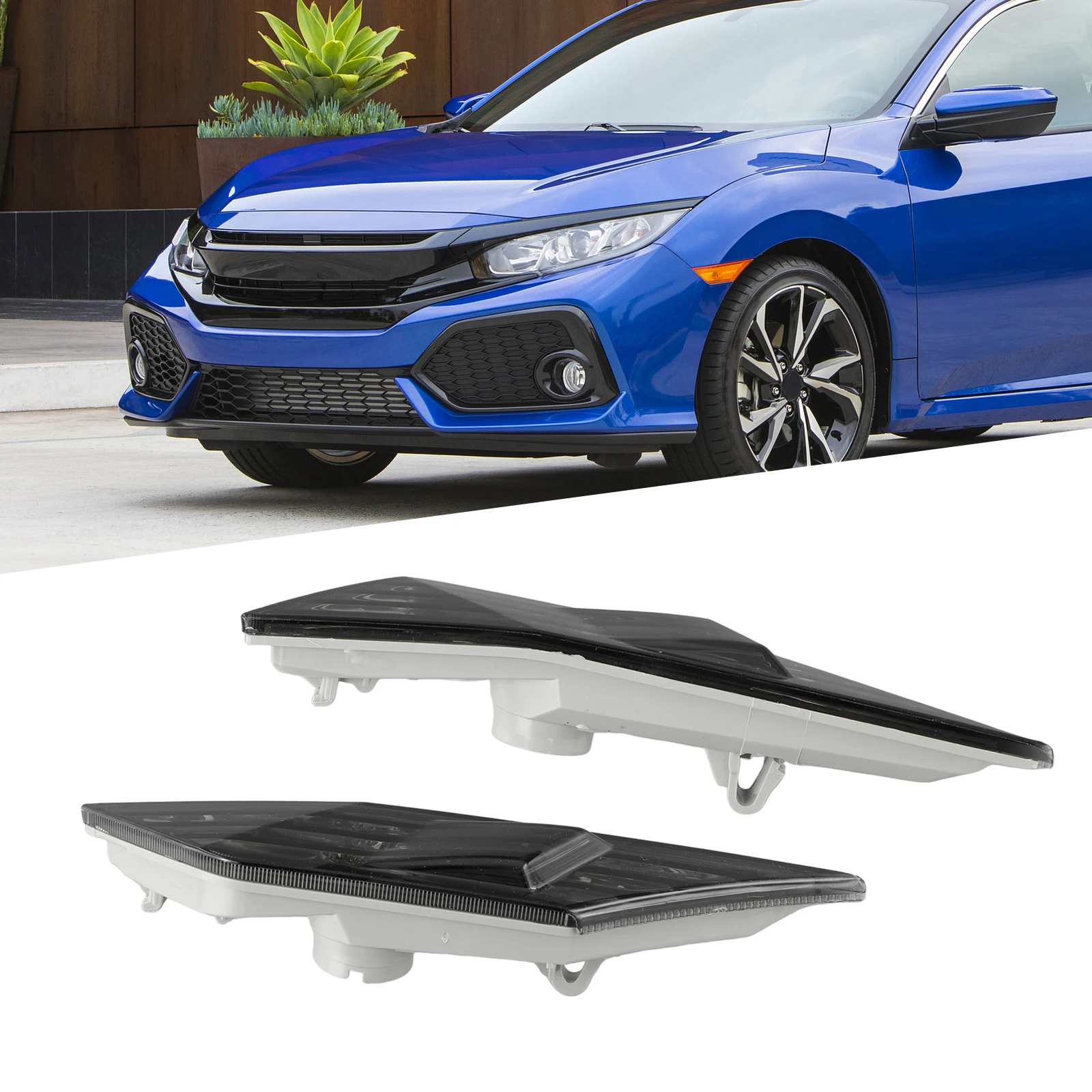 2 шт. автомобильный указатель поворота для Honda Civic 2016-2021 IP68 водонепроницаемый