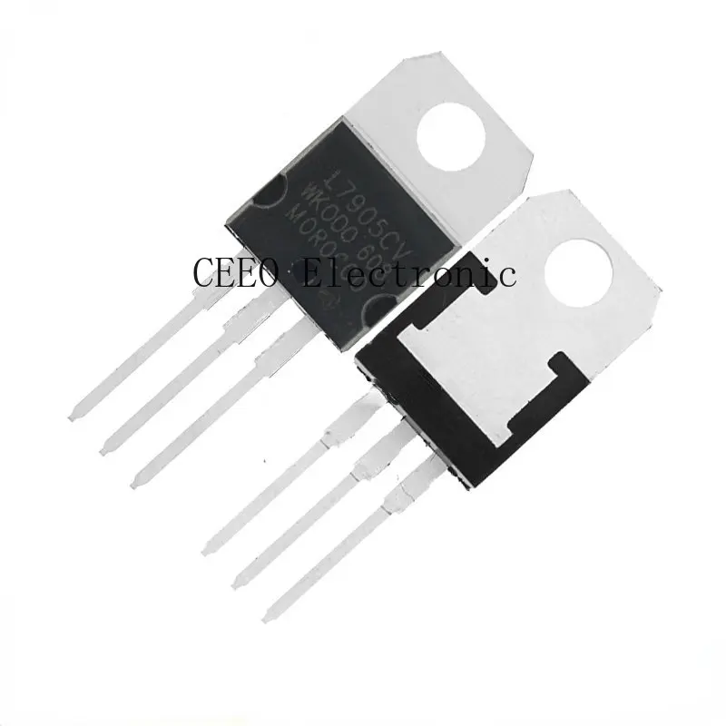

20PCS L7905CV TO-220 Three Terminal Linear Regulator (LDO) 5V Transistor