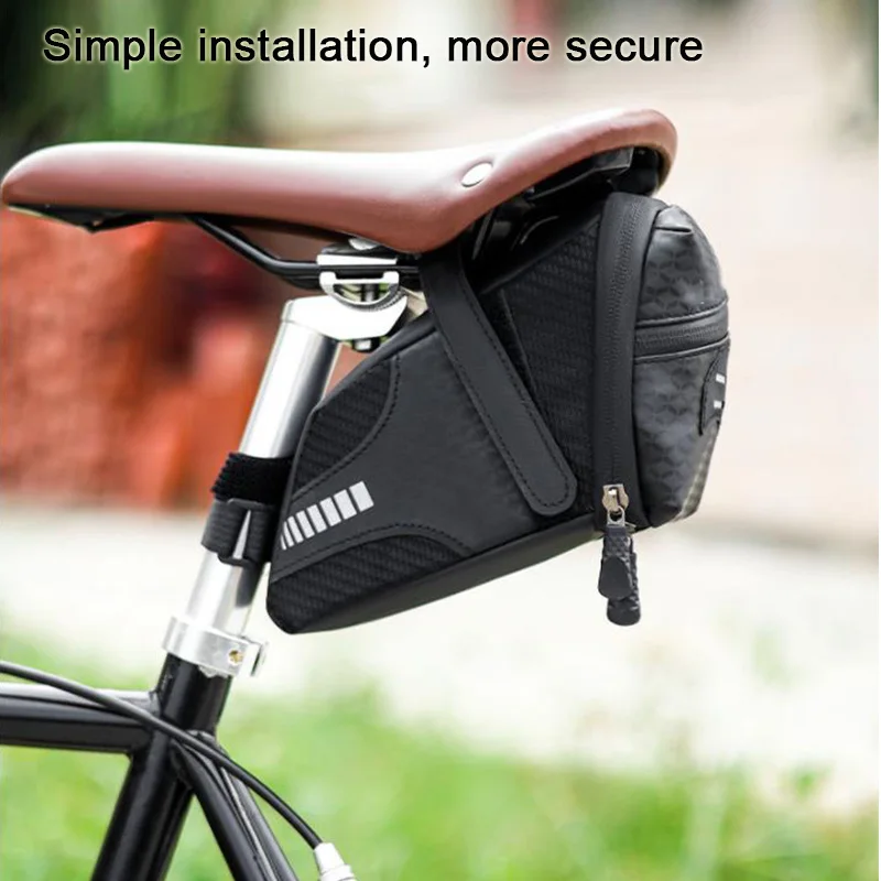 Сумки для велосипедного сиденья большая вместимость управляемый светильник BYO