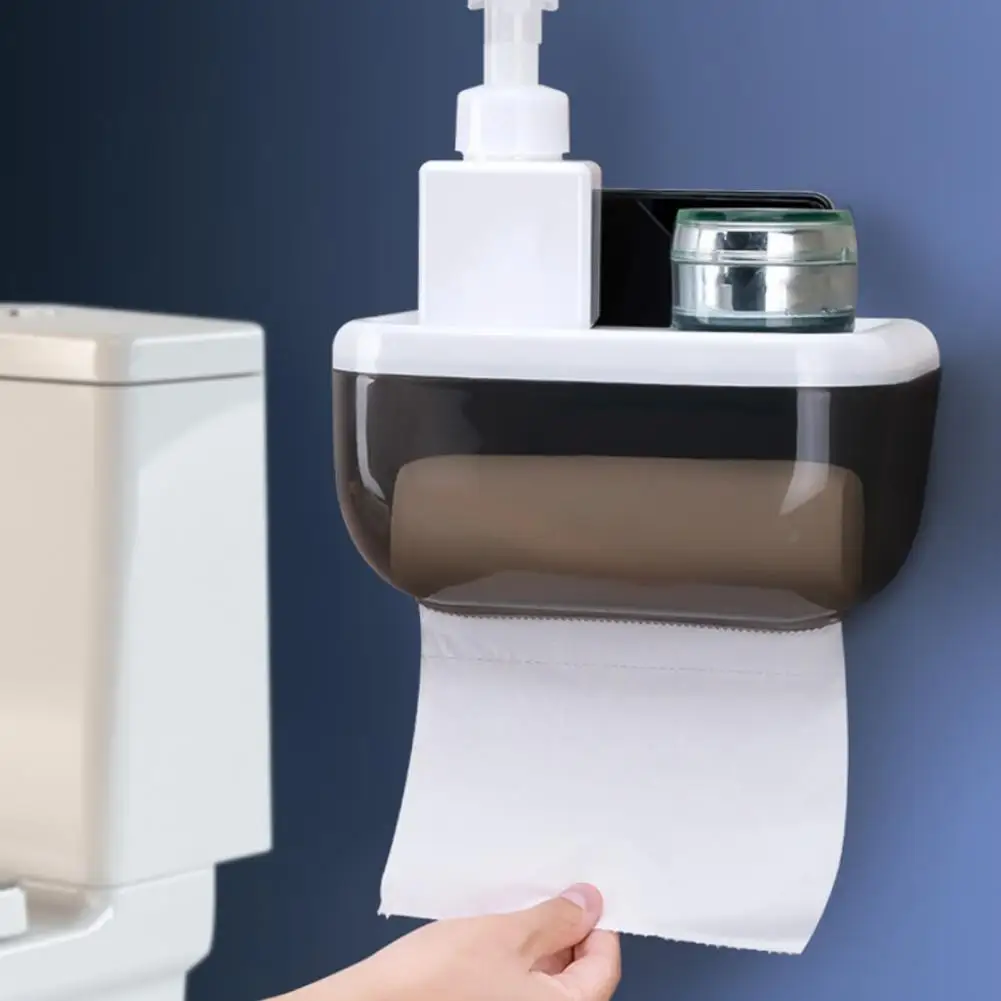 

Tissue Box Napkin Case Household Supplies Punch Free Large Capacity Easy Installation Nordic Style