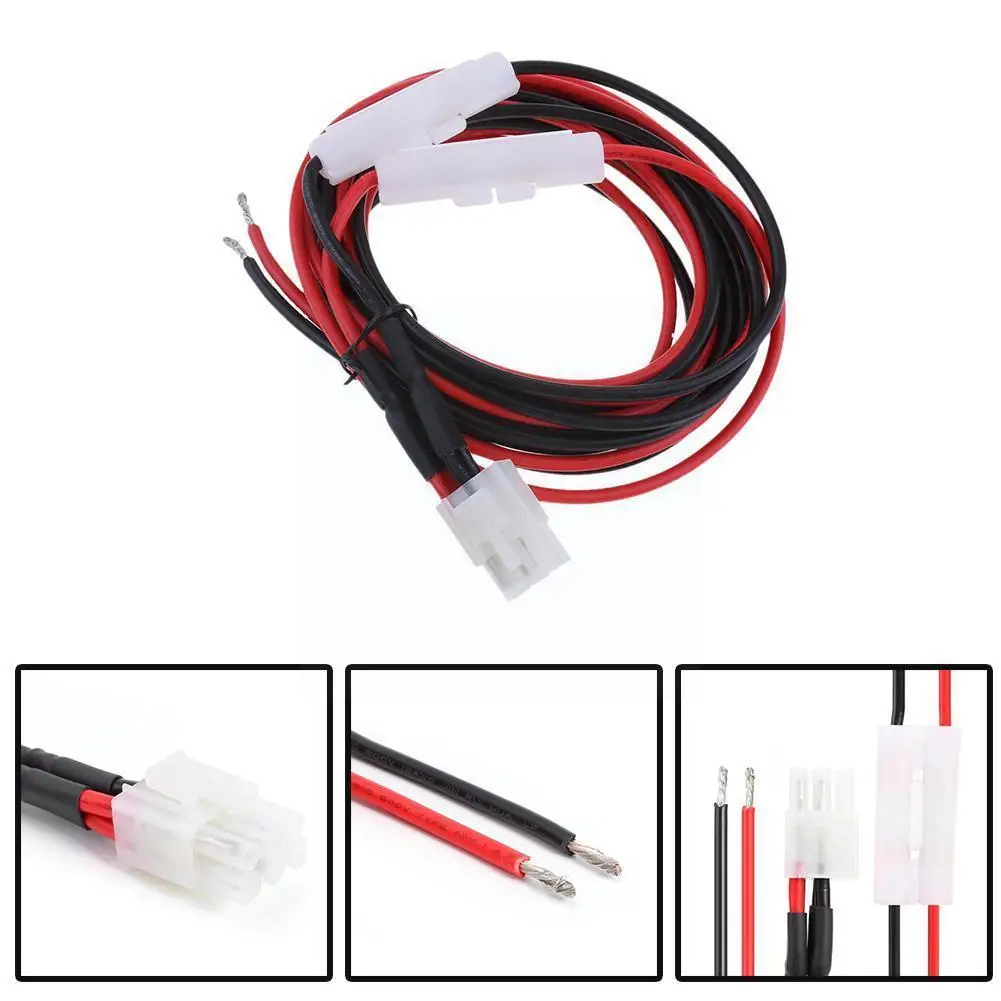 

1m 30a Fuse Short Wave Power Cord High Temperature Resistan Supply Cable For Yaesu Ft-857d Ft-897d Ic-725a Ic-78 Ic-706 C2k6