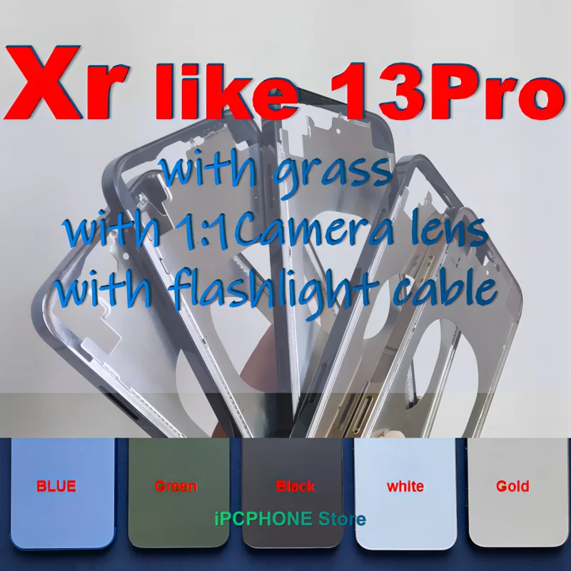 

Чехол-накладка для iphone xr/13pro, с защитным кабелем для фонарика