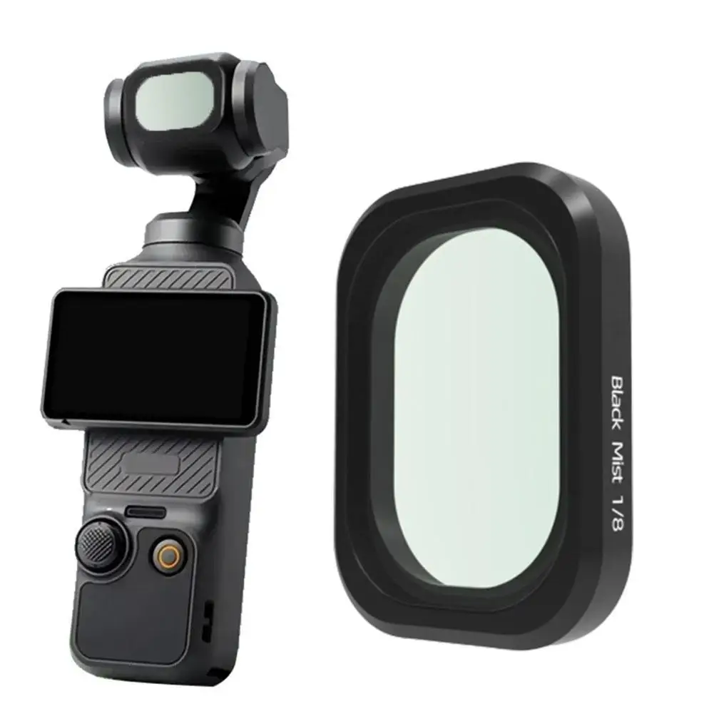 

1 шт. для dji Osmo Pocket3 1/8 черный мягкий фильтр многослойное покрытие Высокопрочное защитное ручное карданное покрытие аксессуары для камеры