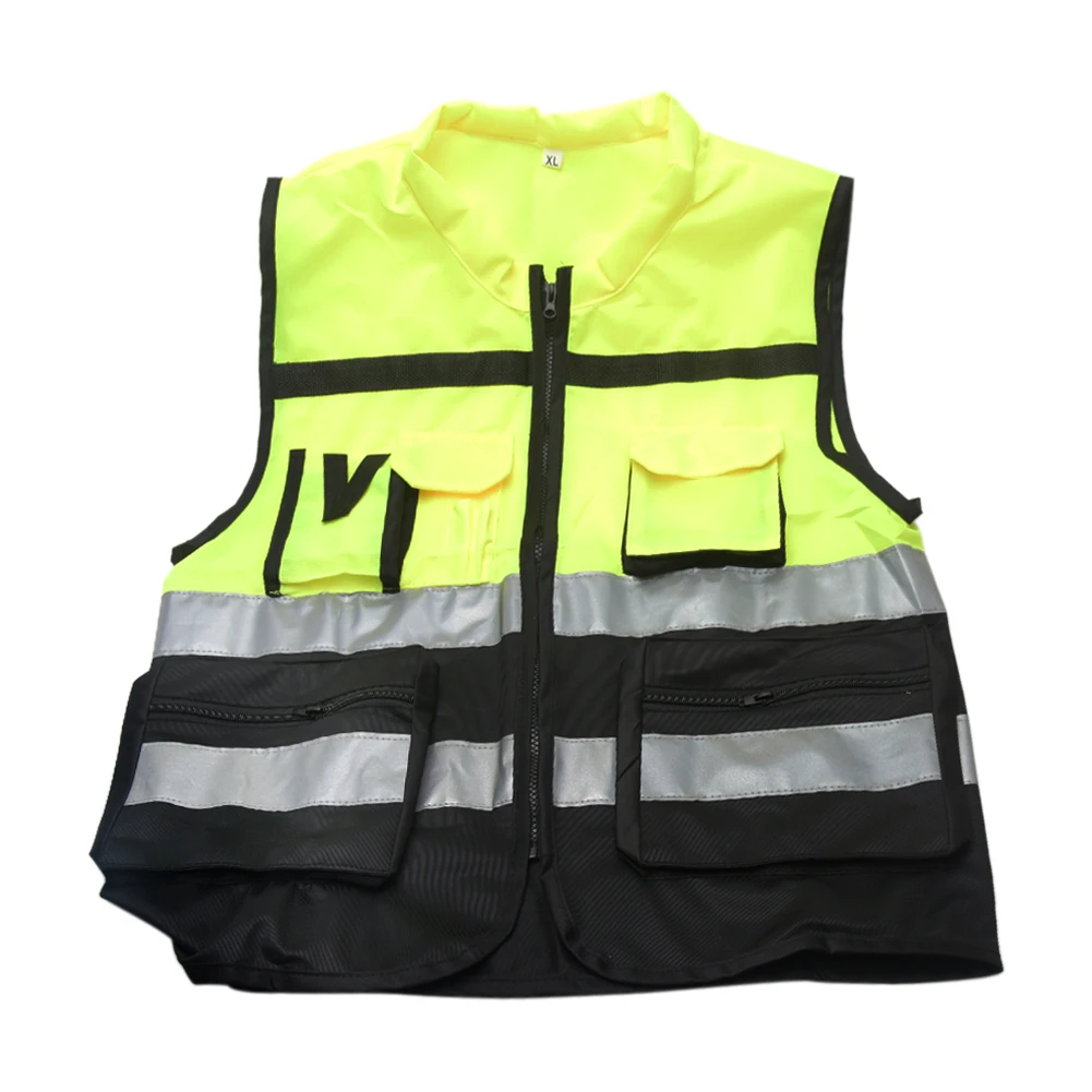 

NEW Safety Security Visibility Reflective Vest Construction Traffic Cycling Wear Reflective Safety Clothing