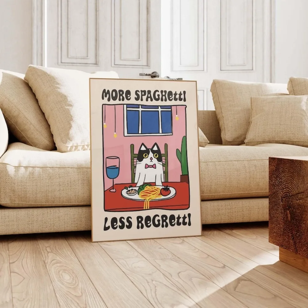 

Набор из 3 постеров с кошками HALFLEMART