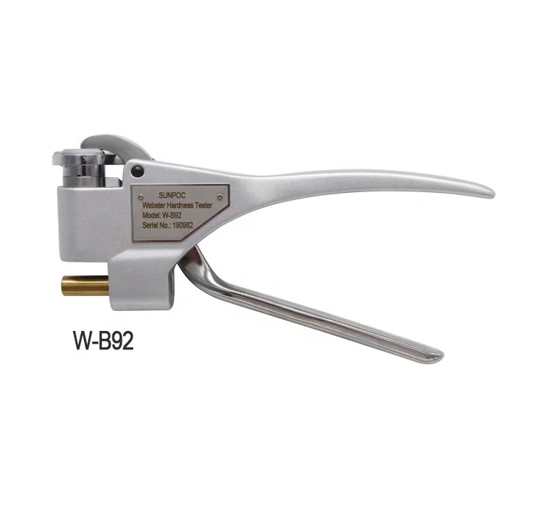 

Galvanized Plate W-B92 Webster Hardness Tester