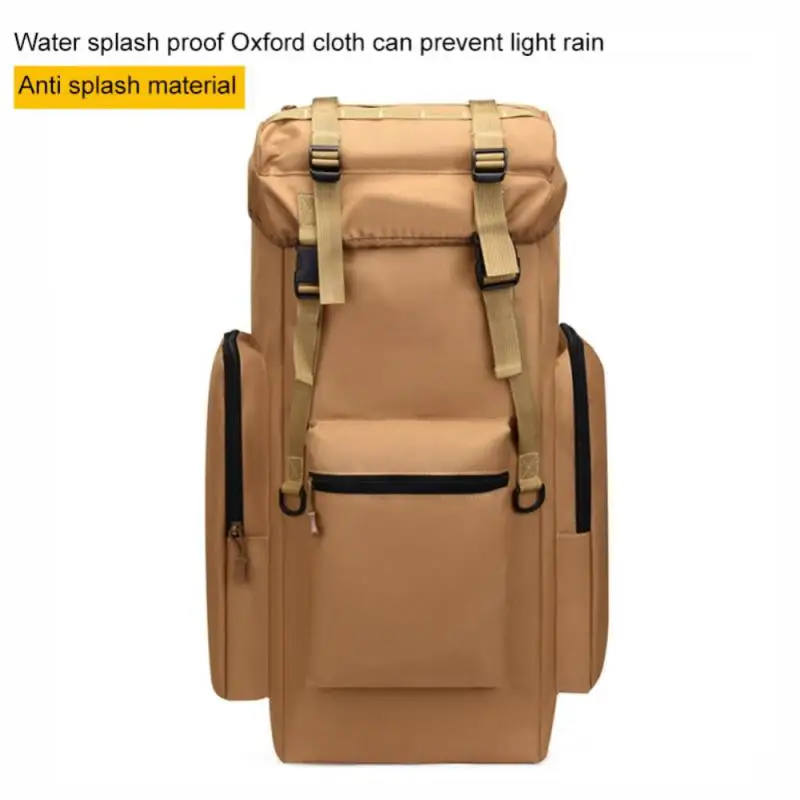 

76L Backpack Molle EDC Oxford Cloth Waterproof Trekking Hunting Bag Outdoor Military Travel Rucksacks Camo Tactical Climbing Bag