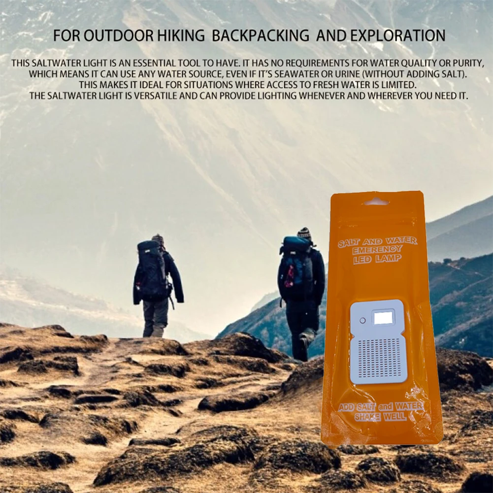 

Portable LED Outdoor Camping Lamp 50LM Camping Emergency Lamp Waterproof Reusable Travel Supplies for Night Fishing