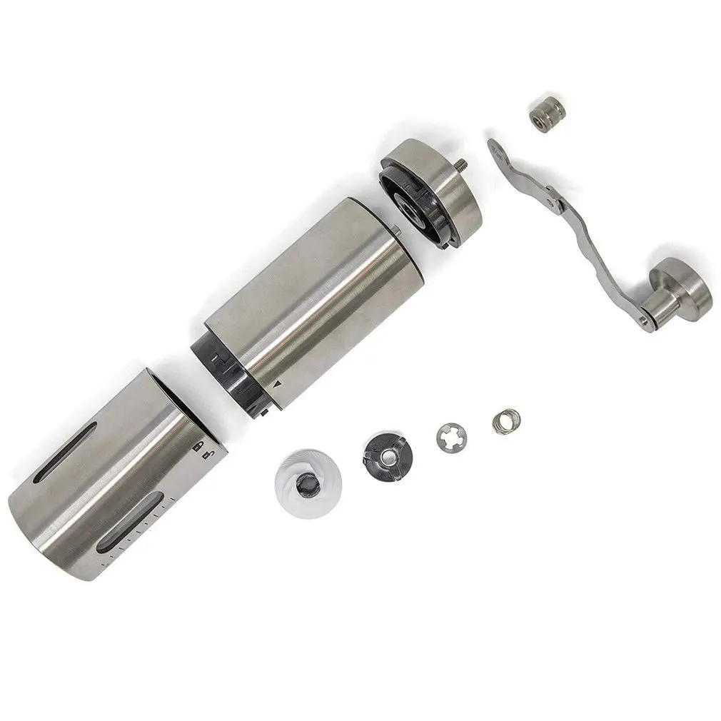 

Hand Crank Stainless Steel Triangle Handle Coffee Grinder Portable Durable Practical Triangle Coffee Grinder