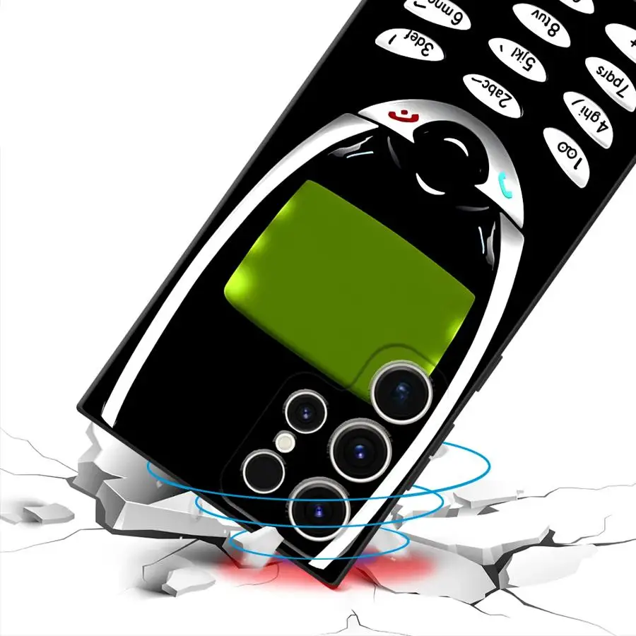 Фото Усовершенствованный чехол Creative Machines для Samsung Galaxy S23 Ultra S21 FE S20 S24 Plus S25 Edge, черный мягкий чехол для телефона №4