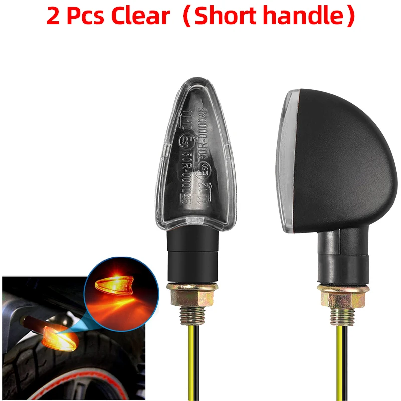 

Указатель поворота мотоцикла, 12 В, янтарный мигающий индикатор, ретро передние и задние мигающие огни для Honda Harley Yamaha