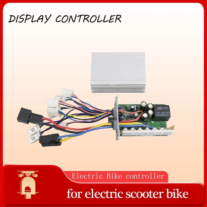 

Ebike Brush Controller 24V/36V/48V 500W-1000W For Electric Bike Scooter Brushed DC Motor Controller 800W Bicycle Accessory