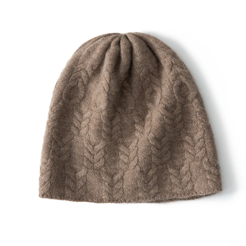 Женские зимние кашемировые панамы женские вязаные рыбацкие шапки с закрученным