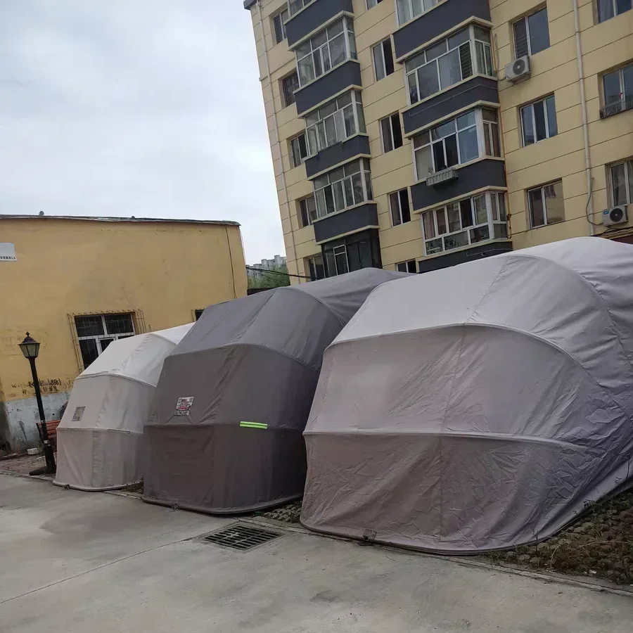 Складная крышка для парковки гаража ручная/автоматическая выдвижная наружная