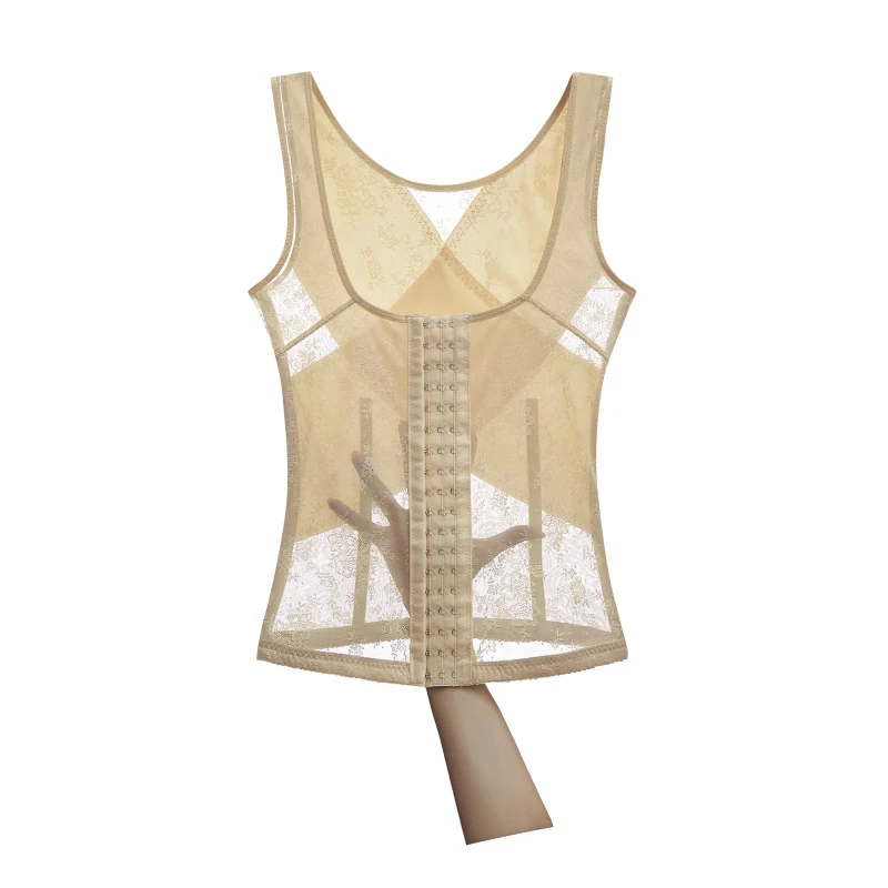 

Thin Body Shaping Corset Postpartum Chest Support Tummy Control Shaper Vest Posture Correction Breasted Tops For Women