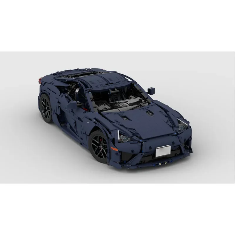 Детский белый Новый конструктор LFA 1:8 Supercar в сборе модель 4091 детали конструктора