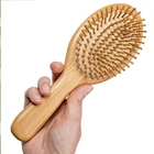 Расческа воздушная Массажная с деревянной ручкой, натуральная расческа для волос, Антистатическая, для ухода за волосами, путешествий и дома