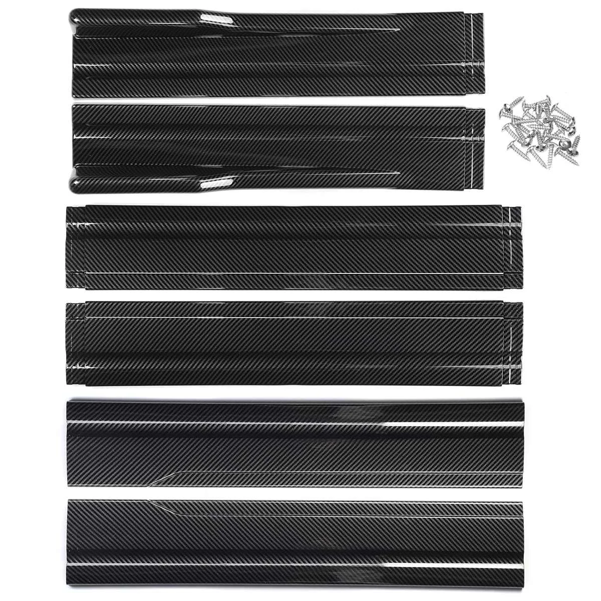 E90 2 м Автомобильная боковая юбка удлинитель КРЫЛО боковой бампер губа ДЛЯ BMW F10 F11