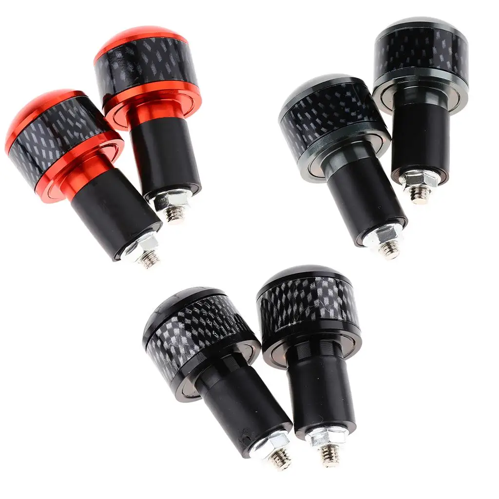 

1 Pair Motorcycle Handlebar Adjustable Screw Compression End Cap