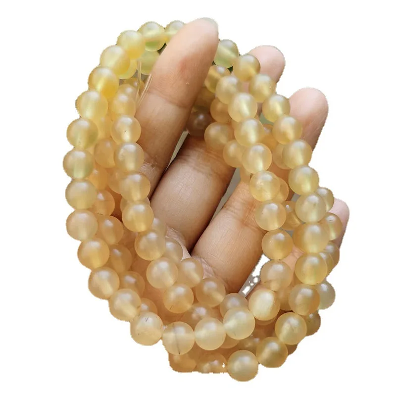 Новые Круглые бусины Рог 108 этнический стиль Индивидуальный Женский маленький