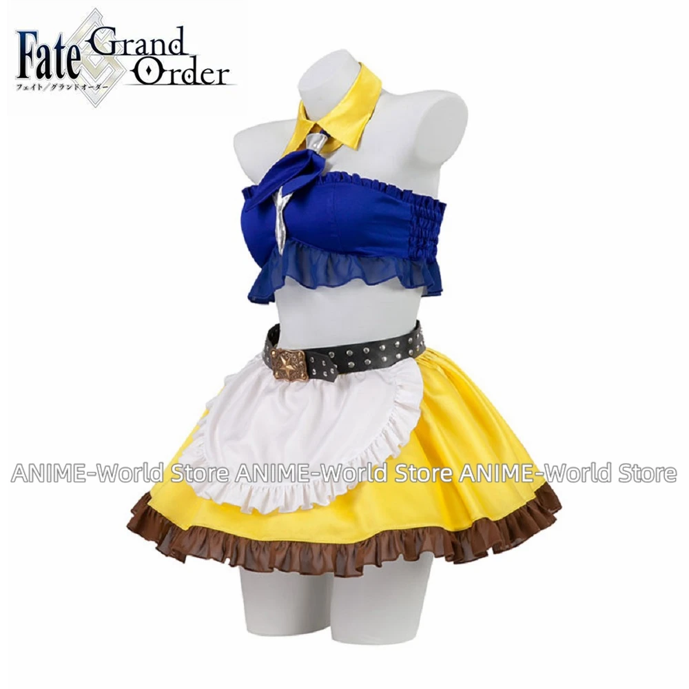 Костюм горничной из аниме Fate/Grand Order FGO Ishtar Astarte Space костюм для косплея парик на