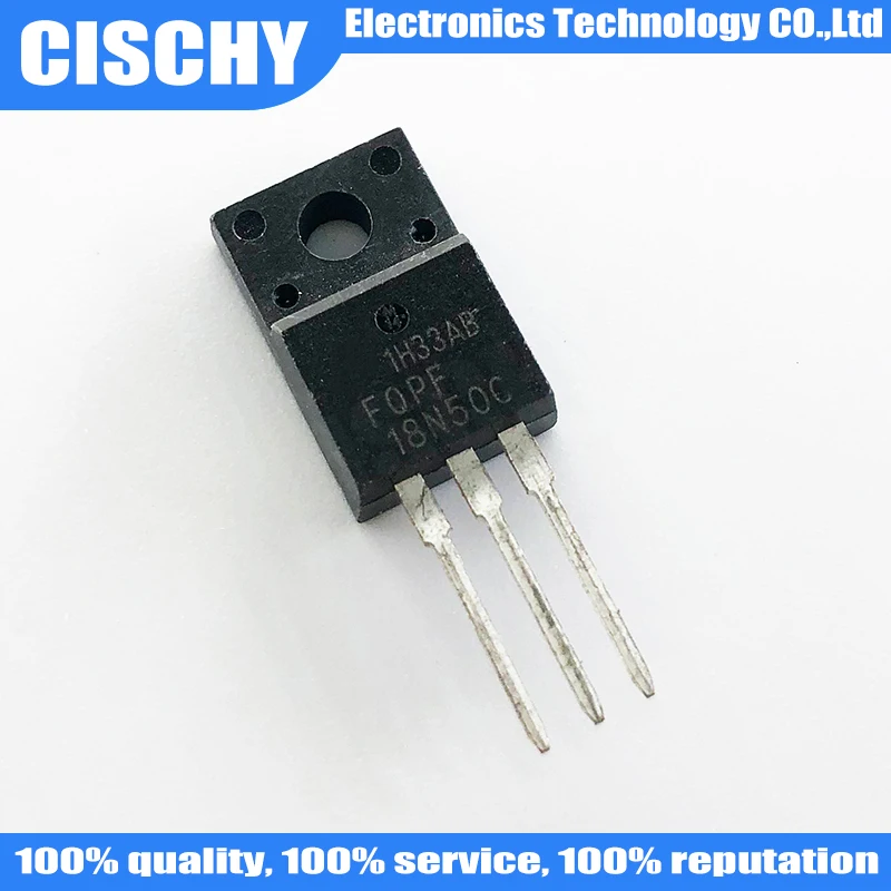 10 шт. FQPF18N50C-220 18N50C TO-220F 18N50 TO220 FQPF18N50 TO220F MOSFET транзисторы новый оригинальный |
