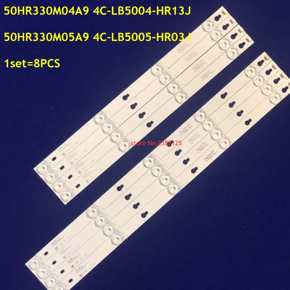 

40PCS LED Strip 4C-LB5004-HR01J 4C-LB5005-HR04J 50D2900A For 50E17US 50P20US D50A810 D50A730 D50A710 50UB6406 D50A630U L50E5800A