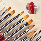 1 шт. ручка для рисования ногтей тонкая полоса цветок резьба Лайнер Кисть для линии УФ Гель-лак маникюрные щетки Инструменты для дизайна ногтей