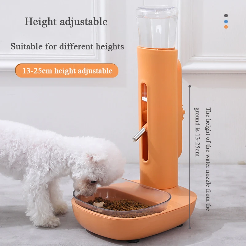

Cats and Dogs Do Not Wet Mouth Automatic Water Dispenser Pet Feeding Bowl Dog Bowl Vertical Kettle Feeding Water Pet Supplies